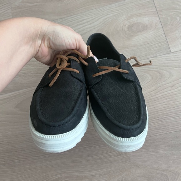 Sperry Plushstep platform Leather Boat loafer - Picture 9 of 12